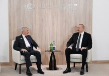 Президент Ильхам Алиев встретился с Президентом Ирака (ФОТО/ВИДЕО)