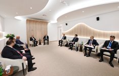Президент Ильхам Алиев встретился с Президентом Ирака (ФОТО/ВИДЕО)