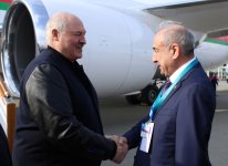 Президент Беларуси находится с визитом в Азербайджане для участия в СОР29