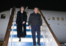 Президент Кыргызстана прибыл в Азербайджан для участия в COP29 (ФОТО)