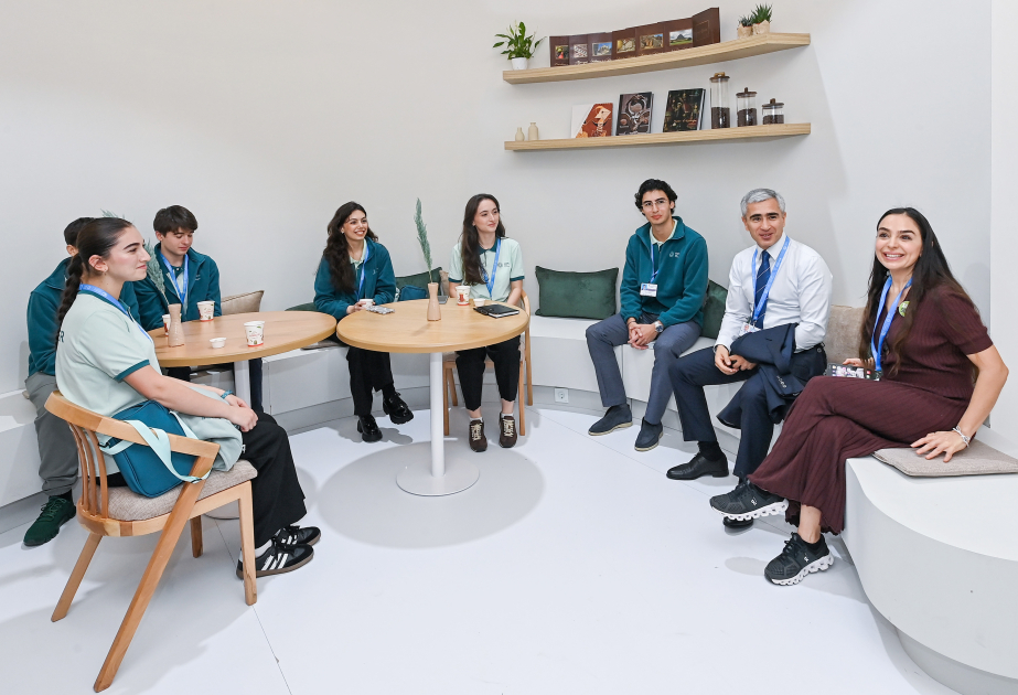 Vice-President of Heydar Aliyev Foundation Leyla Aliyeva and Assistant to the President Anar Alakbarov visit Azerbaijan pavilion at COP29 venue (PHOTO)
