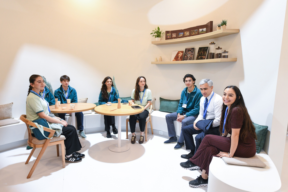 Vice-President of Heydar Aliyev Foundation Leyla Aliyeva and Assistant to the President Anar Alakbarov visit Azerbaijan pavilion at COP29 venue (PHOTO)