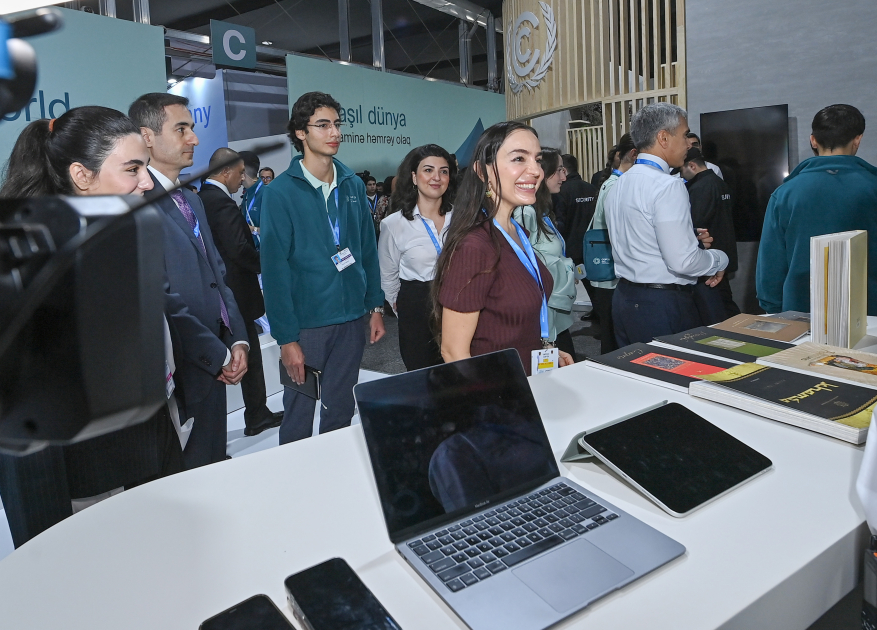 Vice-President of Heydar Aliyev Foundation Leyla Aliyeva and Assistant to the President Anar Alakbarov visit Azerbaijan pavilion at COP29 venue (PHOTO)