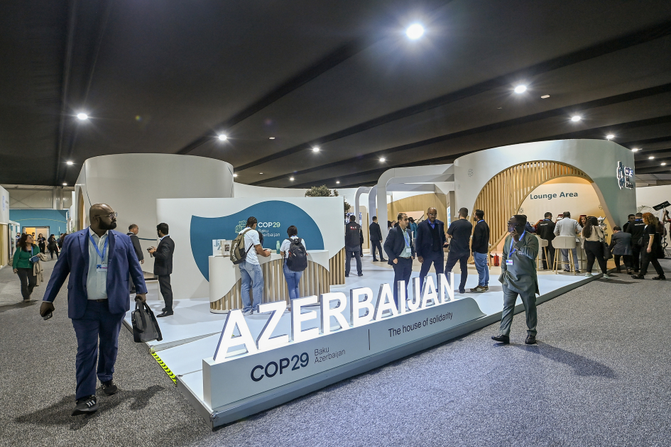Vice-President of Heydar Aliyev Foundation Leyla Aliyeva and Assistant to the President Anar Alakbarov visit Azerbaijan pavilion at COP29 venue (PHOTO)