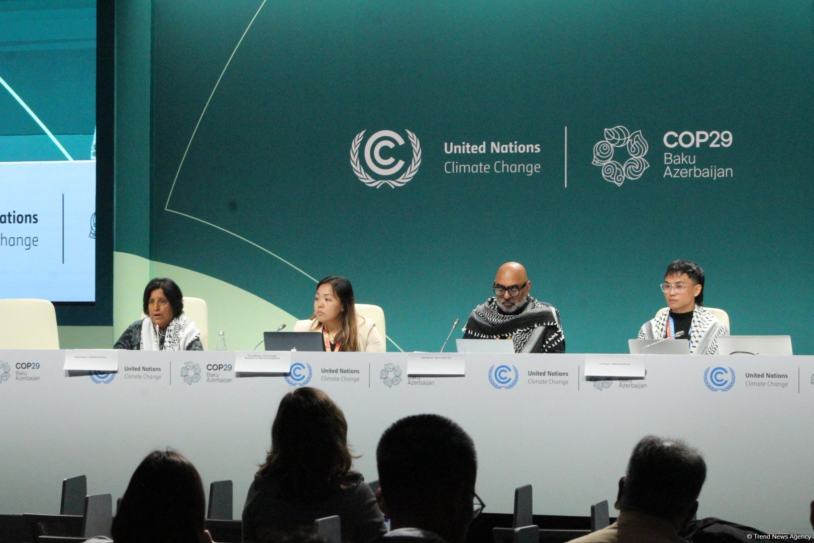 В рамках COP29 состоялась панельная дискуссия на тему "Глобальная кампания по требованию климатической справедливости" (ФОТО)
