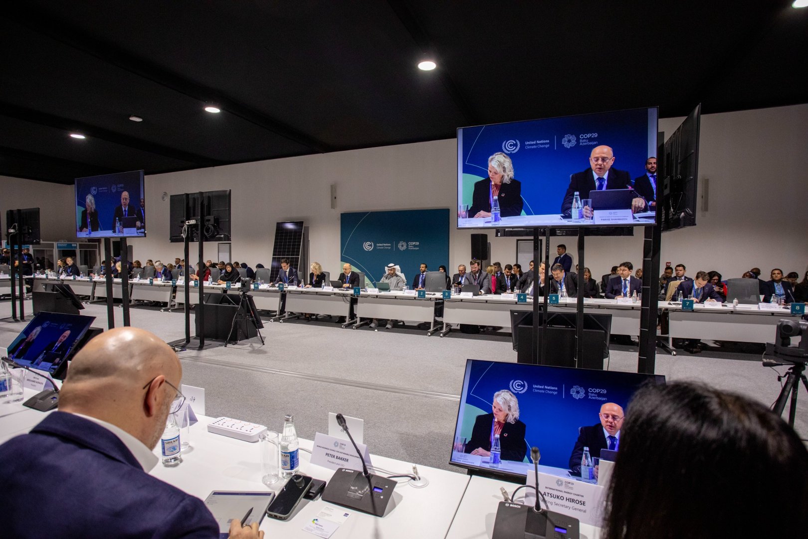На COP29 состоялся министерский диалог по увеличению инвестиций в ВИЭ и энергоэффективность (ФОТО)