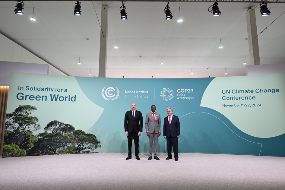 В Баку состоялась церемония открытия Саммита лидеров COP29, Президент Ильхам Алиев выступил на мероприятии (ВИДЕО/ФОТО)