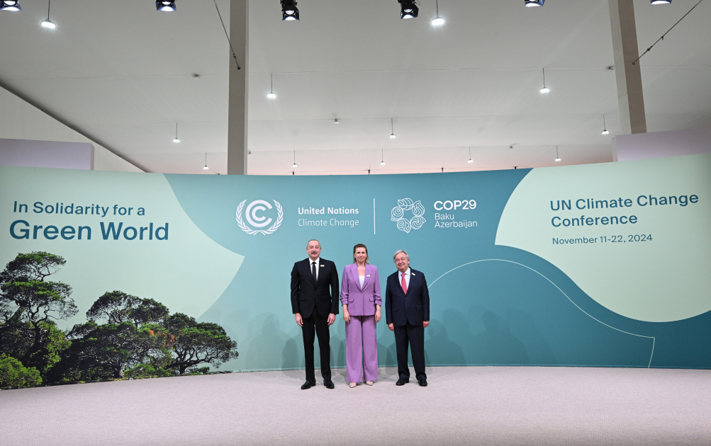 В Баку состоялась церемония открытия Саммита лидеров COP29, Президент Ильхам Алиев выступил на мероприятии (ВИДЕО/ФОТО)