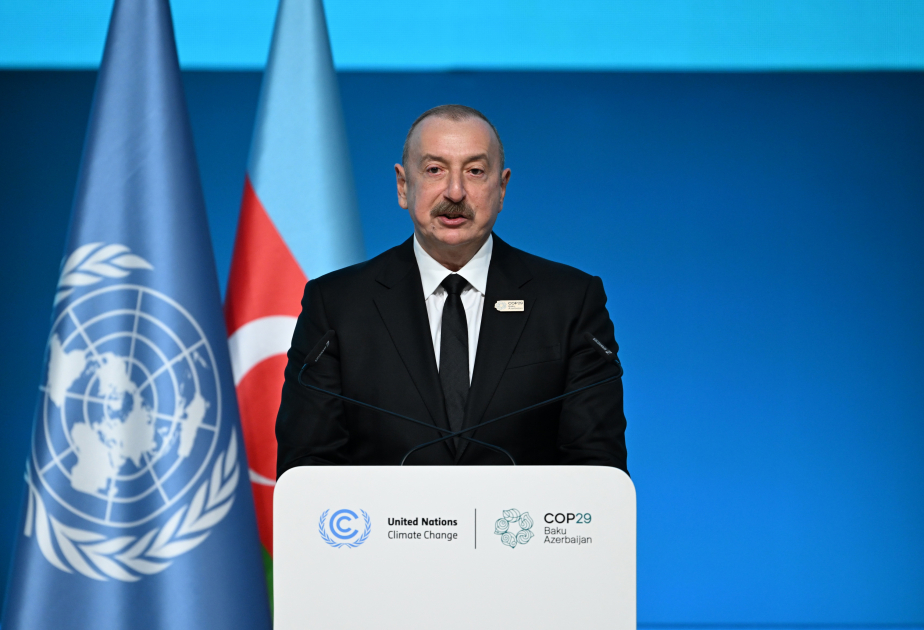 В Баку состоялась церемония открытия Саммита лидеров COP29, Президент Ильхам Алиев выступил на мероприятии (ВИДЕО/ФОТО)