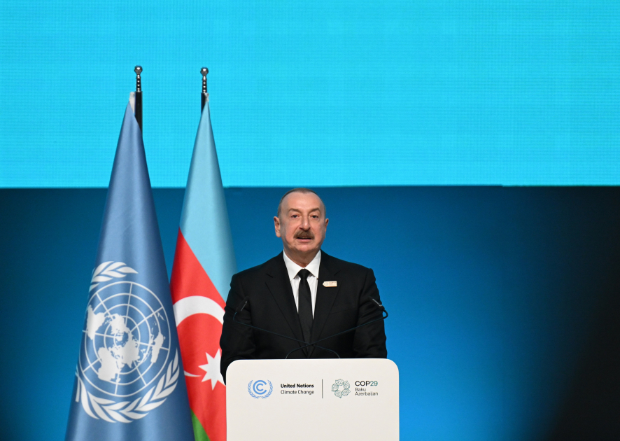 В Баку состоялась церемония открытия Саммита лидеров COP29, Президент Ильхам Алиев выступил на мероприятии (ВИДЕО/ФОТО)