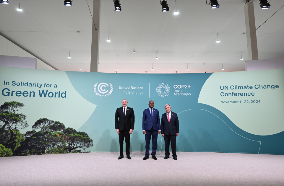 В Баку состоялась церемония открытия Саммита лидеров COP29, Президент Ильхам Алиев выступил на мероприятии (ВИДЕО/ФОТО)