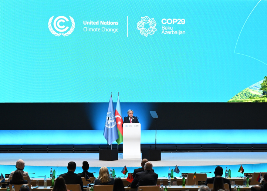 В Баку состоялась церемония открытия Саммита лидеров COP29, Президент Ильхам Алиев выступил на мероприятии (ВИДЕО/ФОТО)