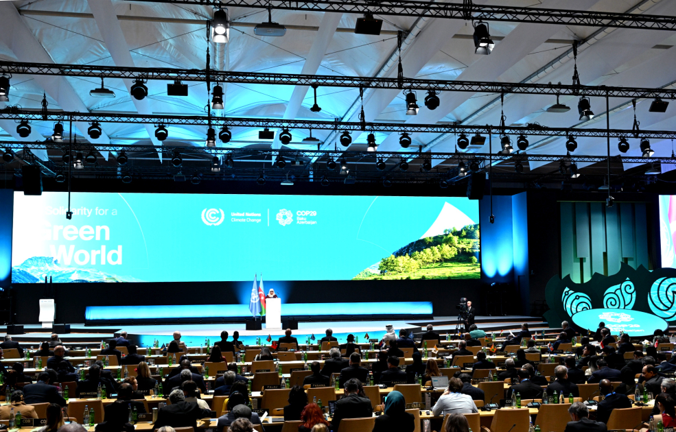 В Баку состоялась церемония открытия Саммита лидеров COP29, Президент Ильхам Алиев выступил на мероприятии (ВИДЕО/ФОТО)