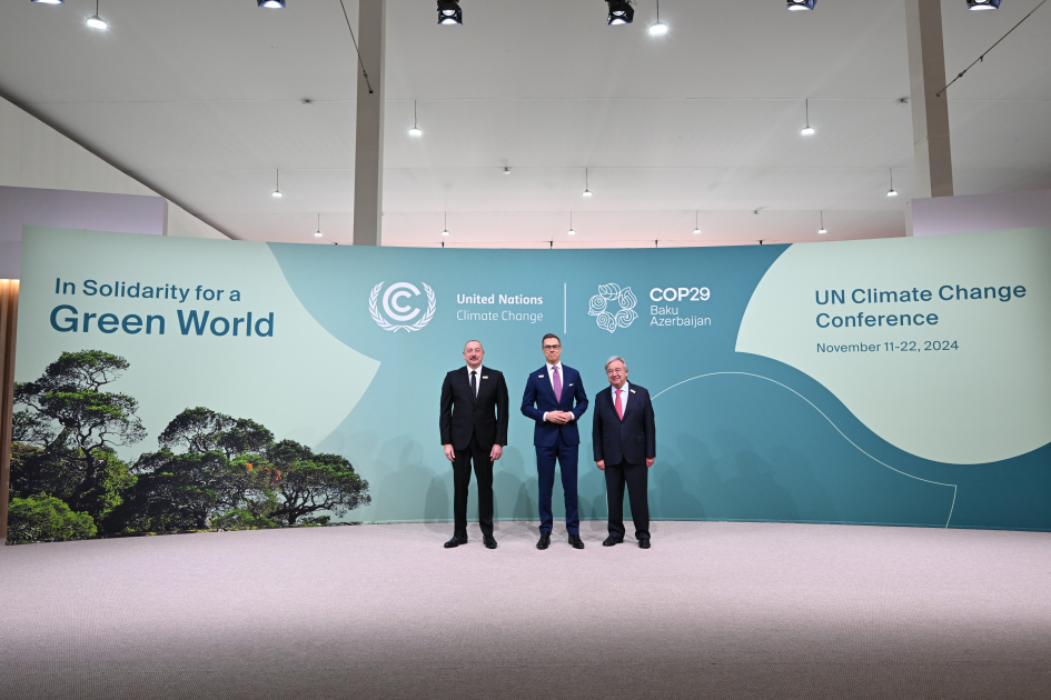 В Баку состоялась церемония открытия Саммита лидеров COP29, Президент Ильхам Алиев выступил на мероприятии (ВИДЕО/ФОТО)