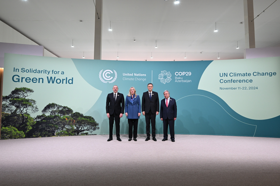 В Баку состоялась церемония открытия Саммита лидеров COP29, Президент Ильхам Алиев выступил на мероприятии (ВИДЕО/ФОТО)