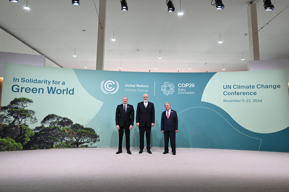 В Баку состоялась церемония открытия Саммита лидеров COP29, Президент Ильхам Алиев выступил на мероприятии (ВИДЕО/ФОТО)