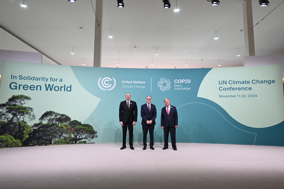 В Баку состоялась церемония открытия Саммита лидеров COP29, Президент Ильхам Алиев выступил на мероприятии (ВИДЕО/ФОТО)