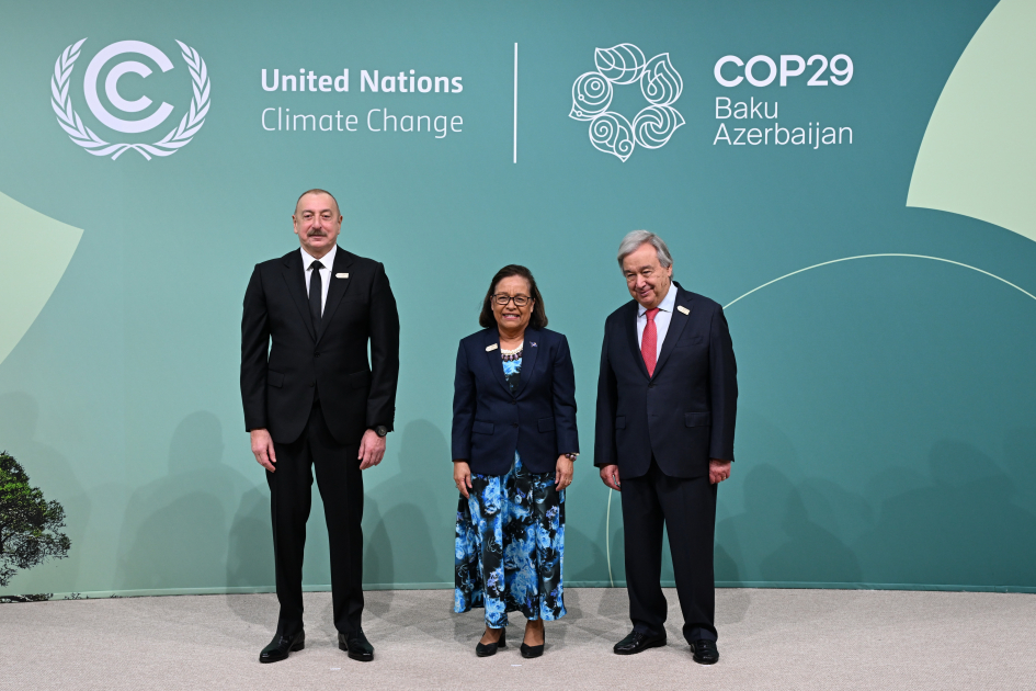 В Баку состоялась церемония открытия Саммита лидеров COP29, Президент Ильхам Алиев выступил на мероприятии (ВИДЕО/ФОТО)