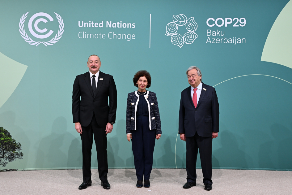 В Баку состоялась церемония открытия Саммита лидеров COP29, Президент Ильхам Алиев выступил на мероприятии (ВИДЕО/ФОТО)