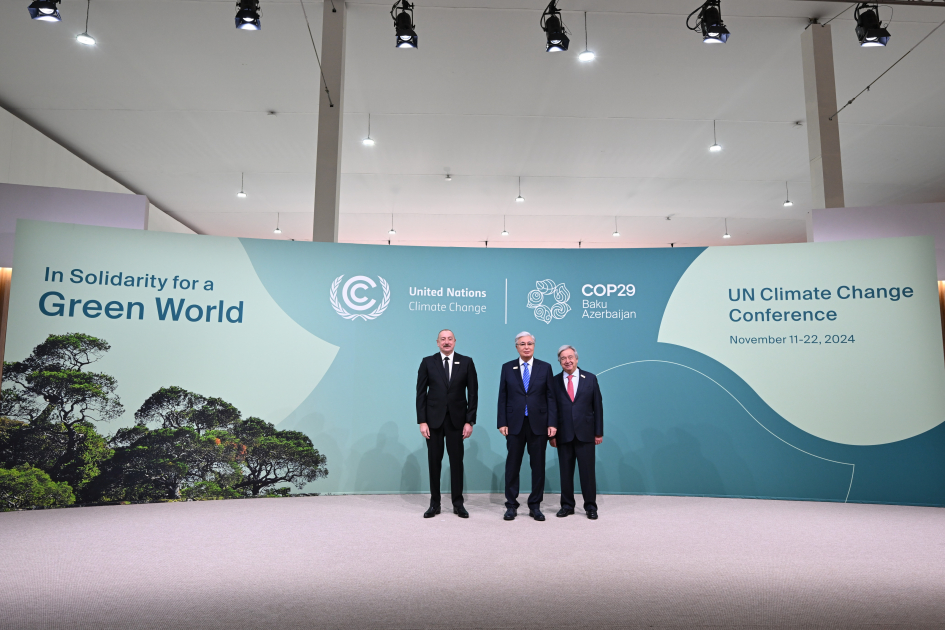 В Баку состоялась церемония открытия Саммита лидеров COP29, Президент Ильхам Алиев выступил на мероприятии (ВИДЕО/ФОТО)