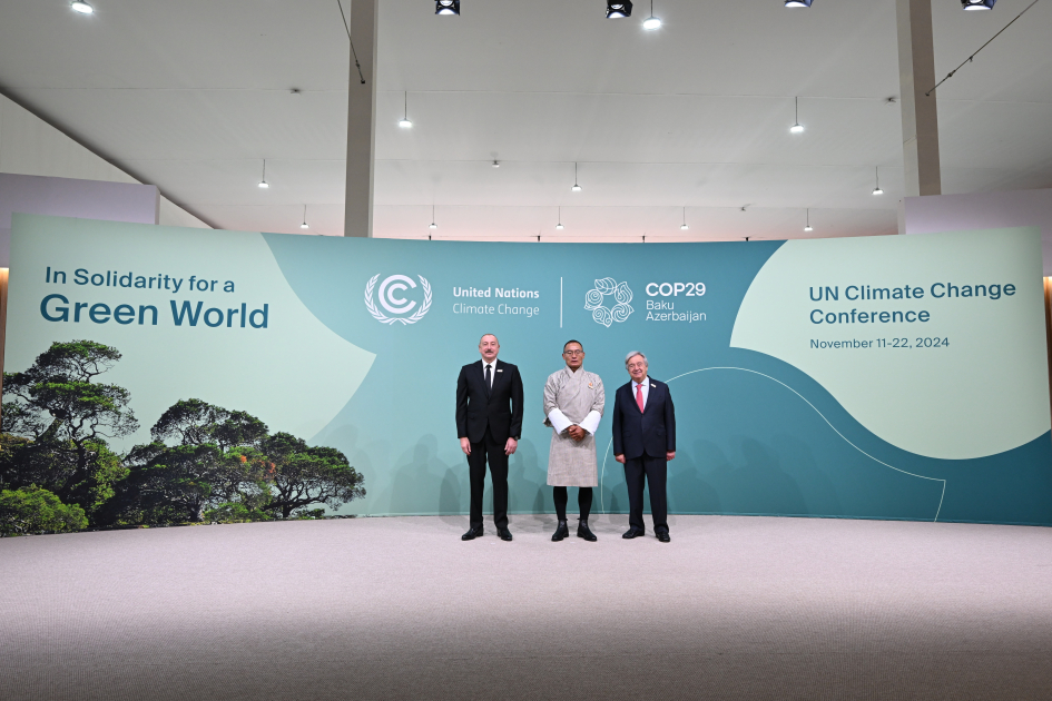 В Баку состоялась церемония открытия Саммита лидеров COP29, Президент Ильхам Алиев выступил на мероприятии (ВИДЕО/ФОТО)
