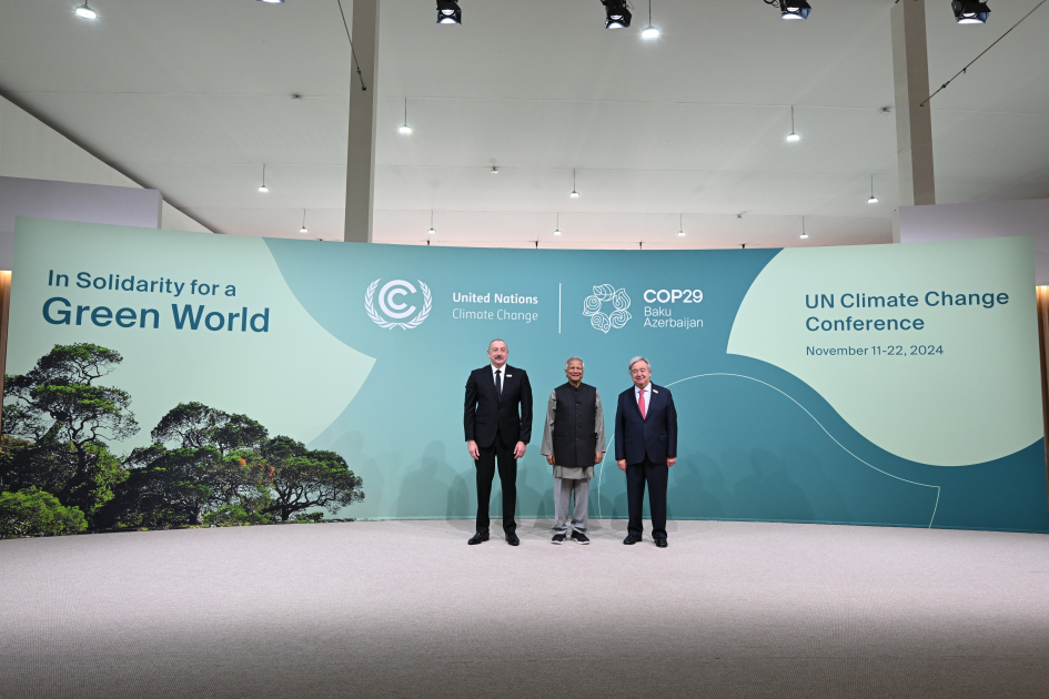 В Баку состоялась церемония открытия Саммита лидеров COP29, Президент Ильхам Алиев выступил на мероприятии (ВИДЕО/ФОТО)
