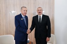 President Ilham Aliyev meets with Turkish President (PHOTO/VIDEO)