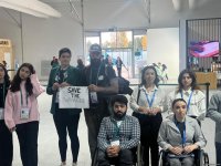 На COP29 состоялась акция протеста против глубоководной добычи и охоты на китов в Норвегии (ФОТО/ВИДЕО)