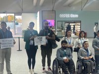 На COP29 состоялась акция протеста против глубоководной добычи и охоты на китов в Норвегии (ФОТО/ВИДЕО)
