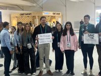 На COP29 состоялась акция протеста против глубоководной добычи и охоты на китов в Норвегии (ФОТО/ВИДЕО)