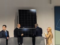 Состоялась церемония закладки фундамента солнечной электростанции "Шафаг" (ФОТО)
