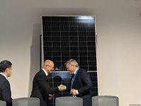 Состоялась церемония закладки фундамента солнечной электростанции "Шафаг" (ФОТО)