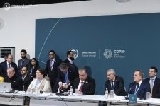 Джейхун Байрамов выступил в рамках  COP29 на тему климатического финансирования (ФОТО)