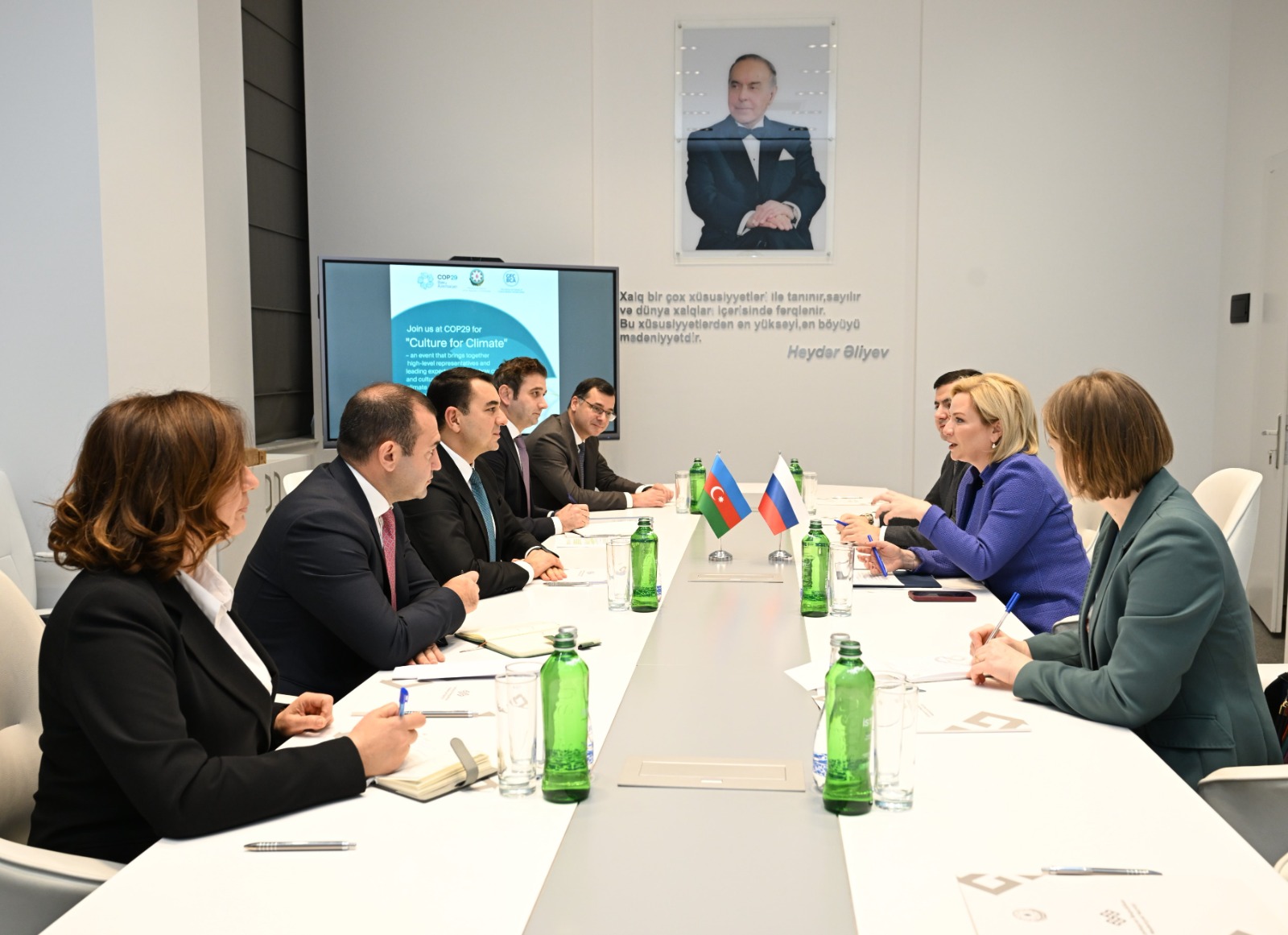 Состоялась встреча министров культуры Азербайджана и России