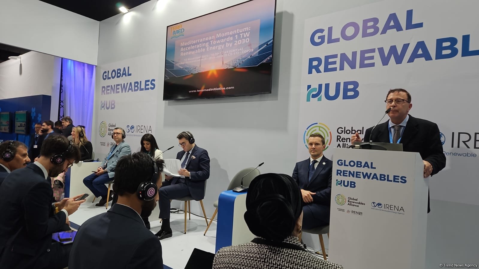 В рамках COP29 состоялась панельная дискуссия на тему возобновляемой энергии