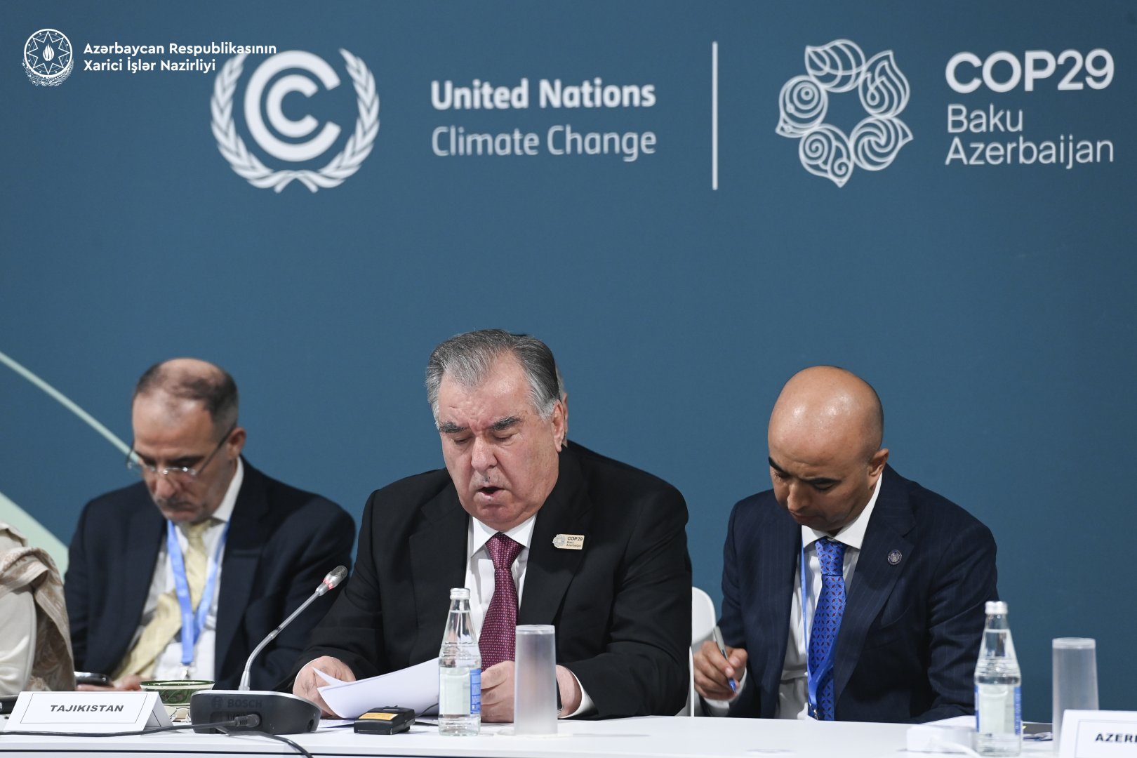 Джейхун Байрамов выступил в рамках  COP29 на тему климатического финансирования (ФОТО)