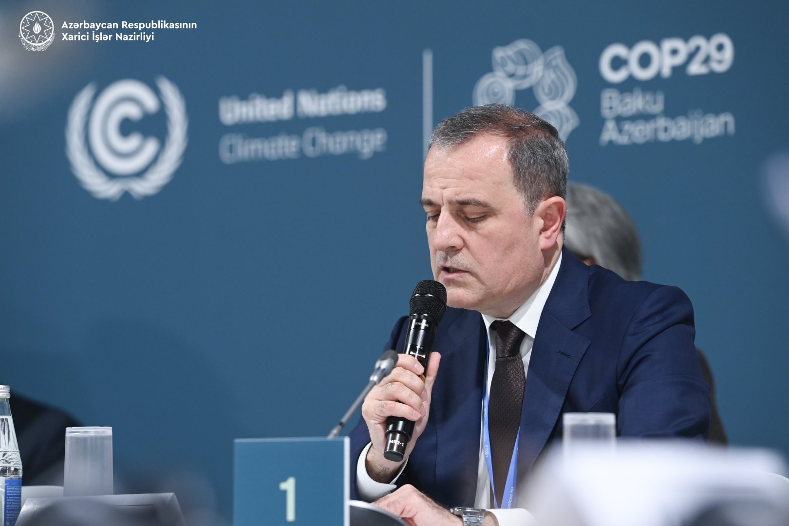Джейхун Байрамов выступил в рамках  COP29 на тему климатического финансирования (ФОТО)
