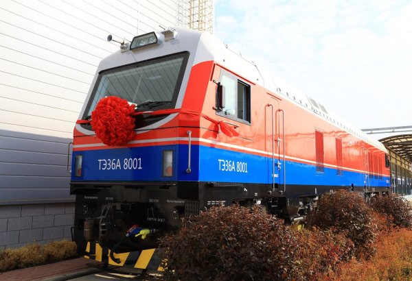 Chinese CRRC manufactures new mainline diesel locomotive for Kazakhstan