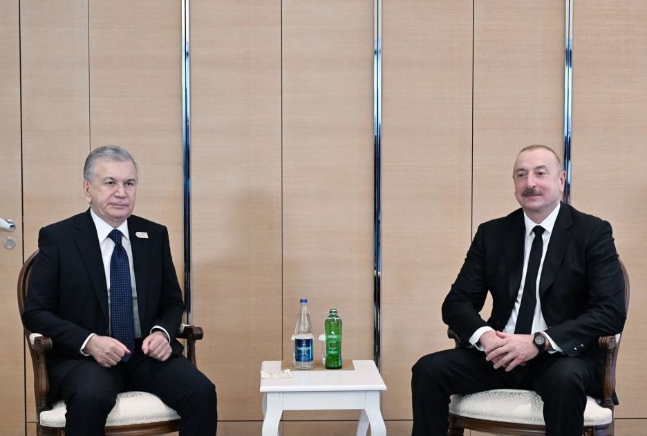 С участием Президента Ильхама Алиева и Президента Шавката Мирзиёева состоялось открытие по видеосвязи швейной фабрики в Ханкенди (ФОТО)