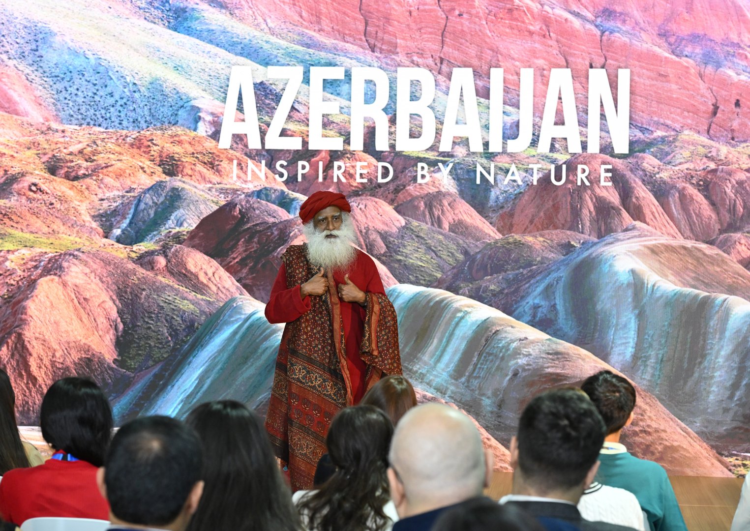 Heydar Aliyev Foundation’s “Azerbaijan. Inspired by Nature” publication presented on the sidelines of COP29 (PHOTO/VIDEO)