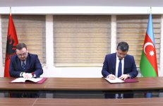 Azerbaijan, Albania sign MoU on media cooperation (PHOTO)