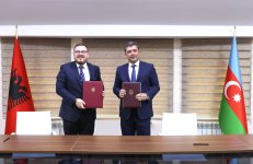 Azerbaijan, Albania sign MoU on media cooperation (PHOTO)