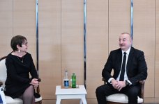 Президент Ильхам Алиев встретился с президентом Европейского банка реконструкции и развития (ФОТО)