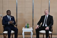 Президент Ильхам Алиев встретился с Президентом Того (ФОТО)