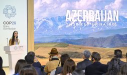 Heydar Aliyev Foundation’s “Azerbaijan. Inspired by Nature” publication presented on the sidelines of COP29 (PHOTO/VIDEO)