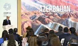 Heydar Aliyev Foundation’s “Azerbaijan. Inspired by Nature” publication presented on the sidelines of COP29 (PHOTO/VIDEO)