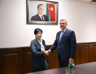 Самир Нуриев встретился с делегацией во главе с губернатором Токио (ФОТО)