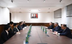 Самир Нуриев встретился с делегацией во главе с губернатором Токио (ФОТО)