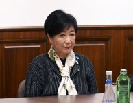 Самир Нуриев встретился с делегацией во главе с губернатором Токио (ФОТО)