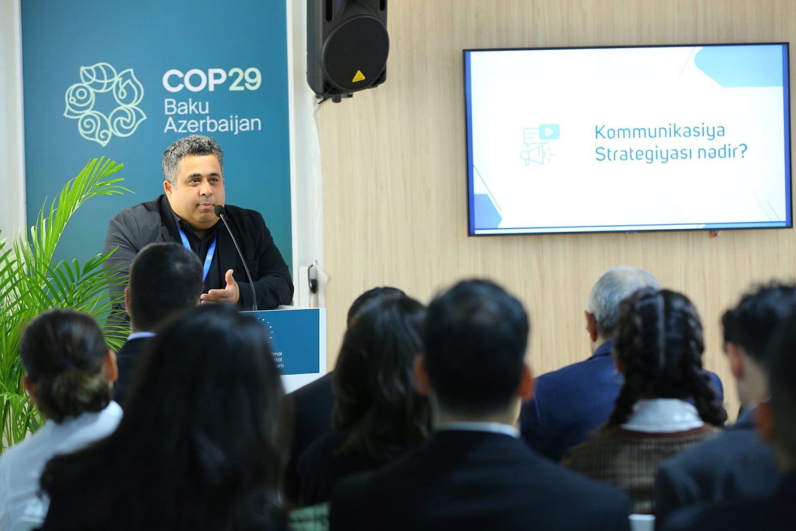На COP29 прошло стороннее мероприятие на тему климатической грамотности (ФОТО)
